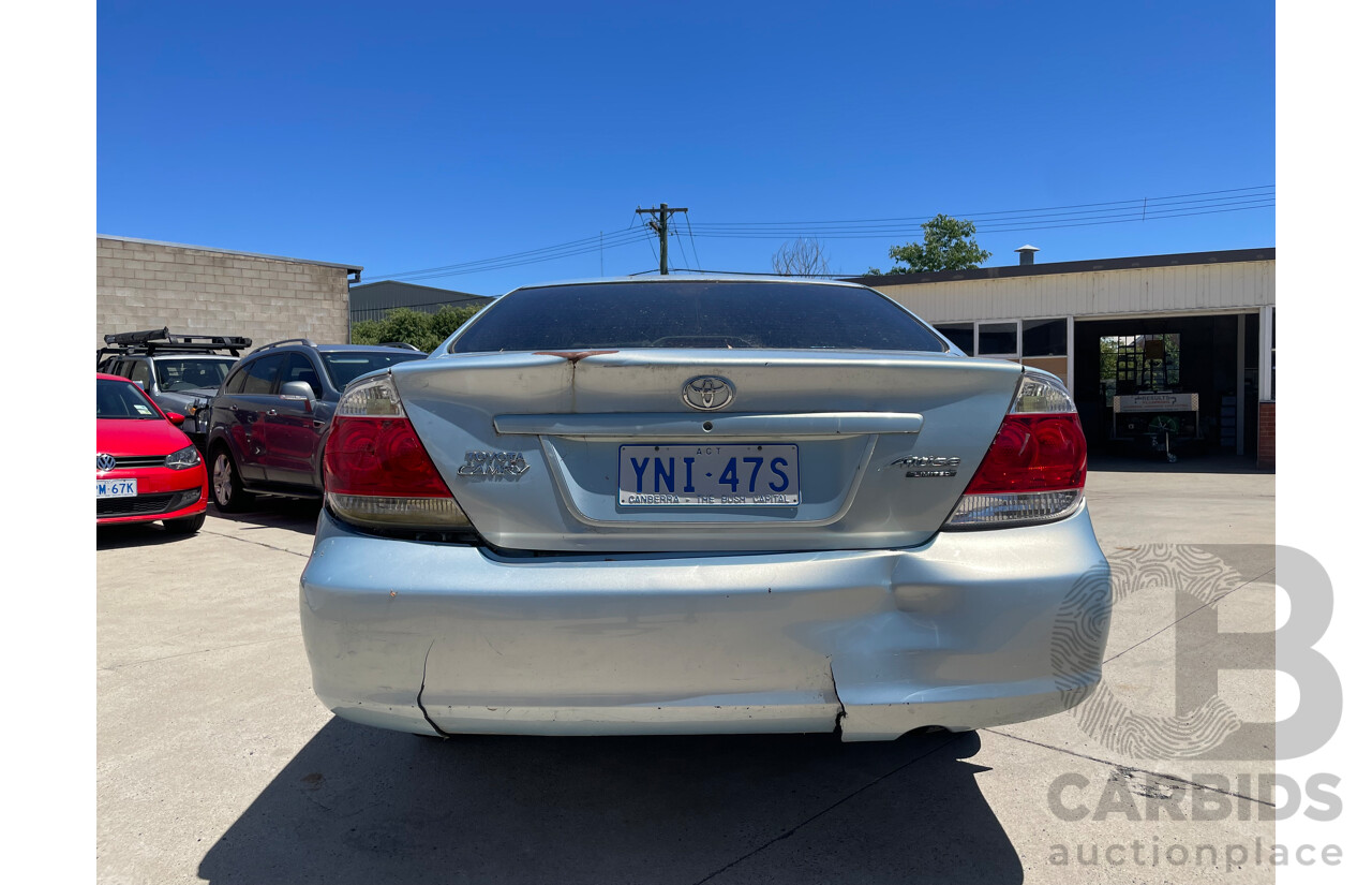12/2005 Toyota Camry Altise Limited ACV36R 06 UPGRADE 4d Sedan Blue 2.4L