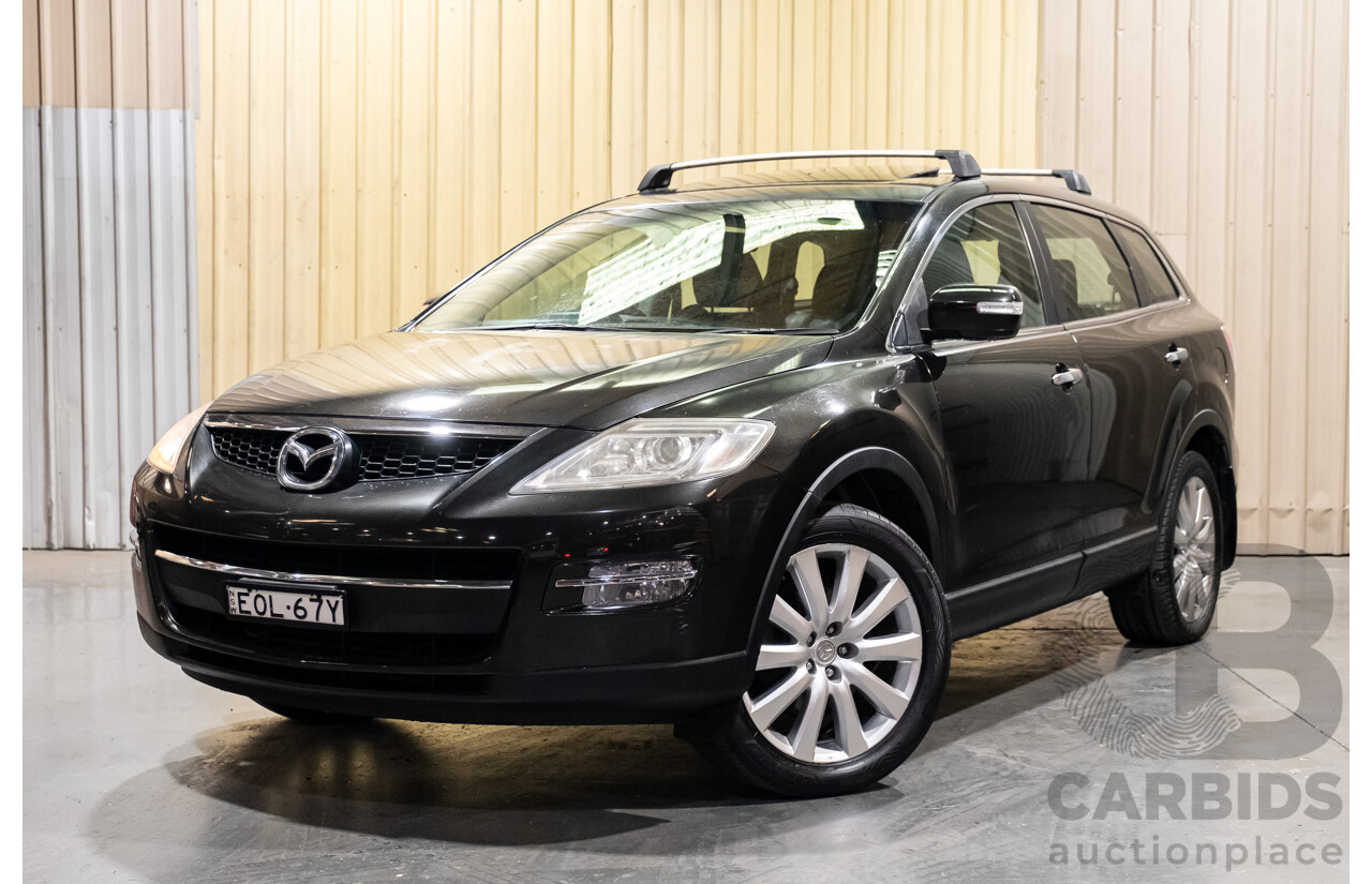 3/2008 Mazda Cx-9 Luxury (4x4) 4d Wagon Metallic Black V6 3.7L - 7 Seater