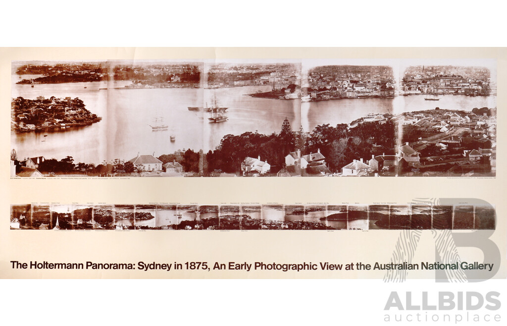The Holtermann Panorama: Sydney in 1875, Poster