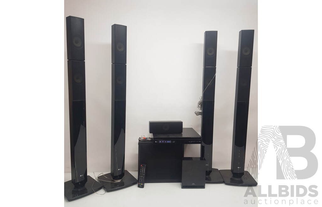 LG 8-Piece Home Theatre System