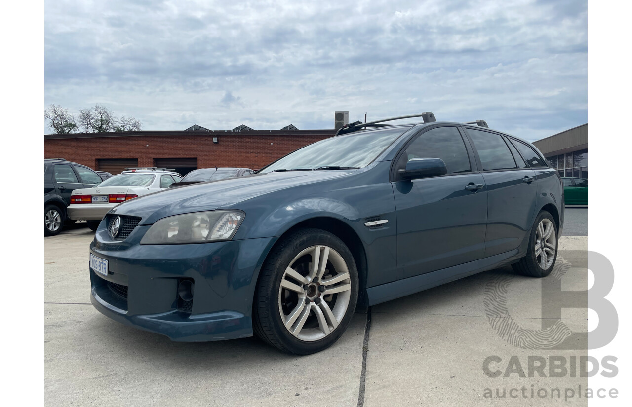 7/2009 Holden Commodore SV6 VE MY09.5 4d Sportwagon Blue 3.6L