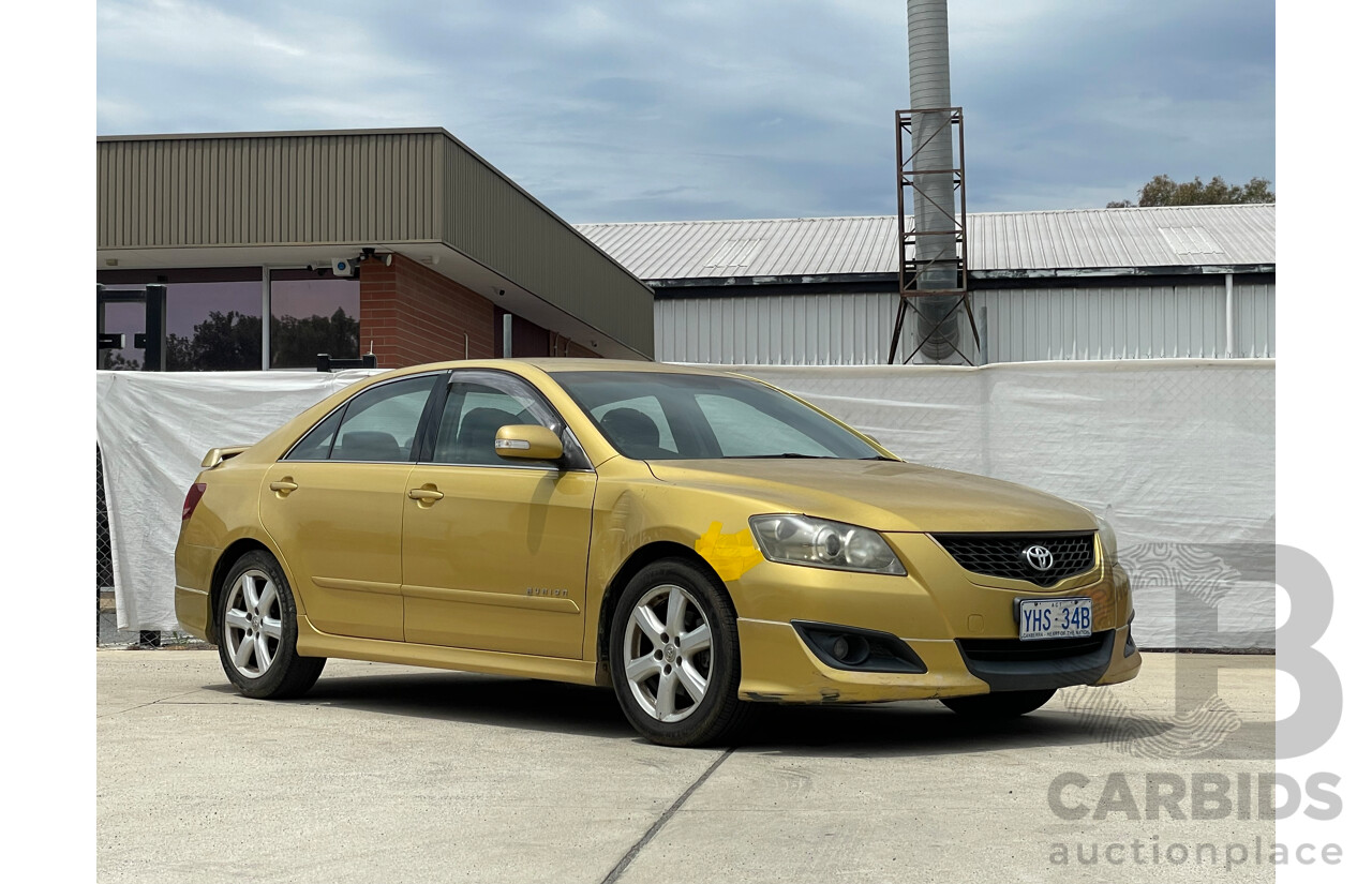 7/2007 Toyota Aurion Sportivo SX6 GSV40R 4d Sedan Gold 3.5L