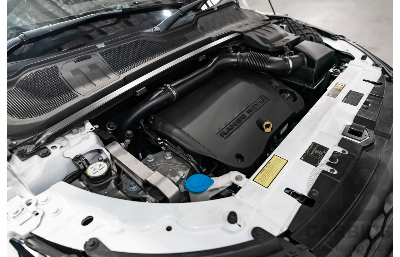 4/2013 Range Rover Evoque TD4 PURE LV (AWD) MY13 5d Wagon Fuji White Turbo Diesel 2.2L