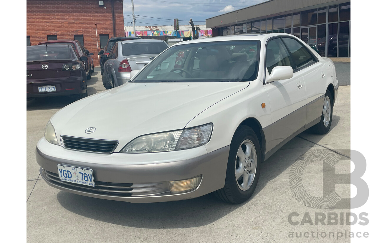 4/1997 Lexus Es300 LXS MCV20R 4d Sedan White 3.0L