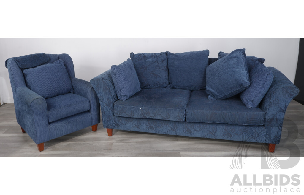 Jardan Three Piece Lounge Suite in Warwick Upholstery