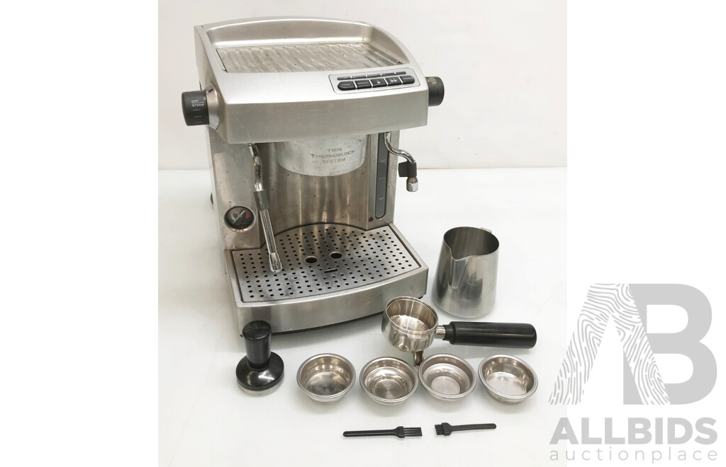 Sunbeam Cafe Series Coffee Machine W/ Attachments