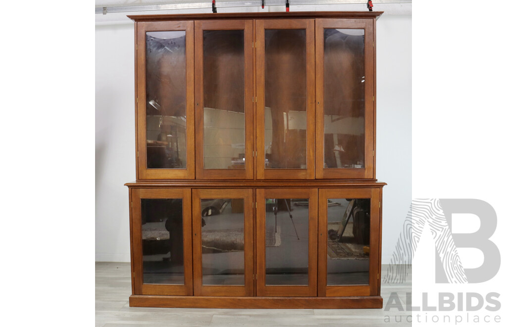 Large Contemporary Glass Fronted Display Case