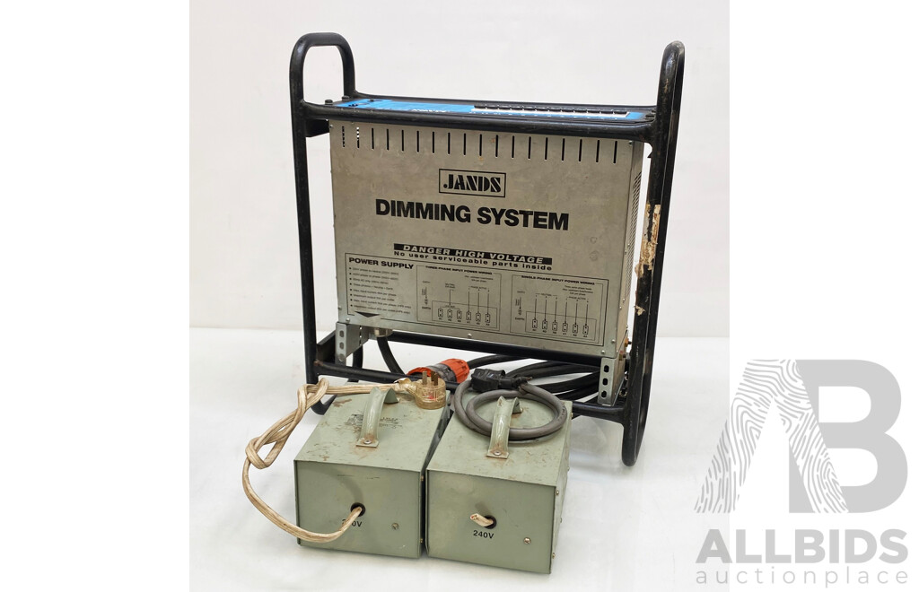 Jands (FP12) Dimming System & Tridonic ATCO LVL4-2 Enclosed Transformers