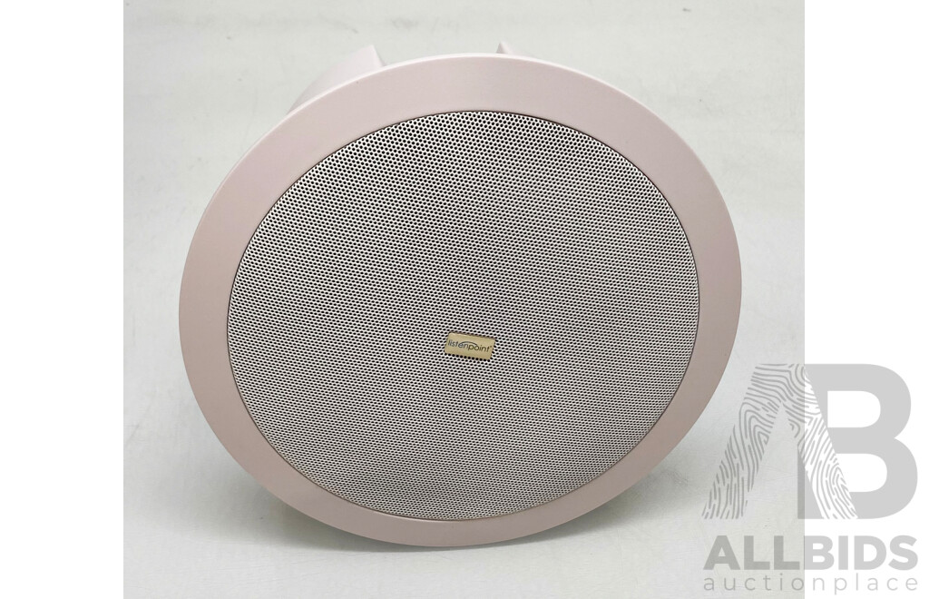 Listen (LPT-A104) 6-Inch Ceiling Speaker - Lot of Four
