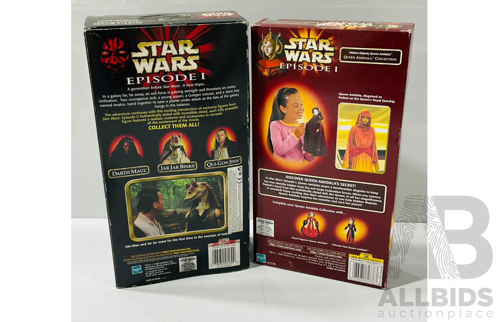 Collection of Star Wars Memorabilia - Four Items in Original Packaging From Star Wars Episode 1