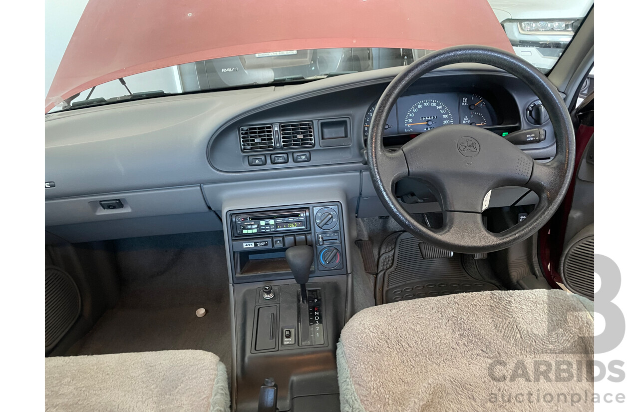 7/1993 Holden Commodore Executive VPII 4d Sedan Red 3.8L