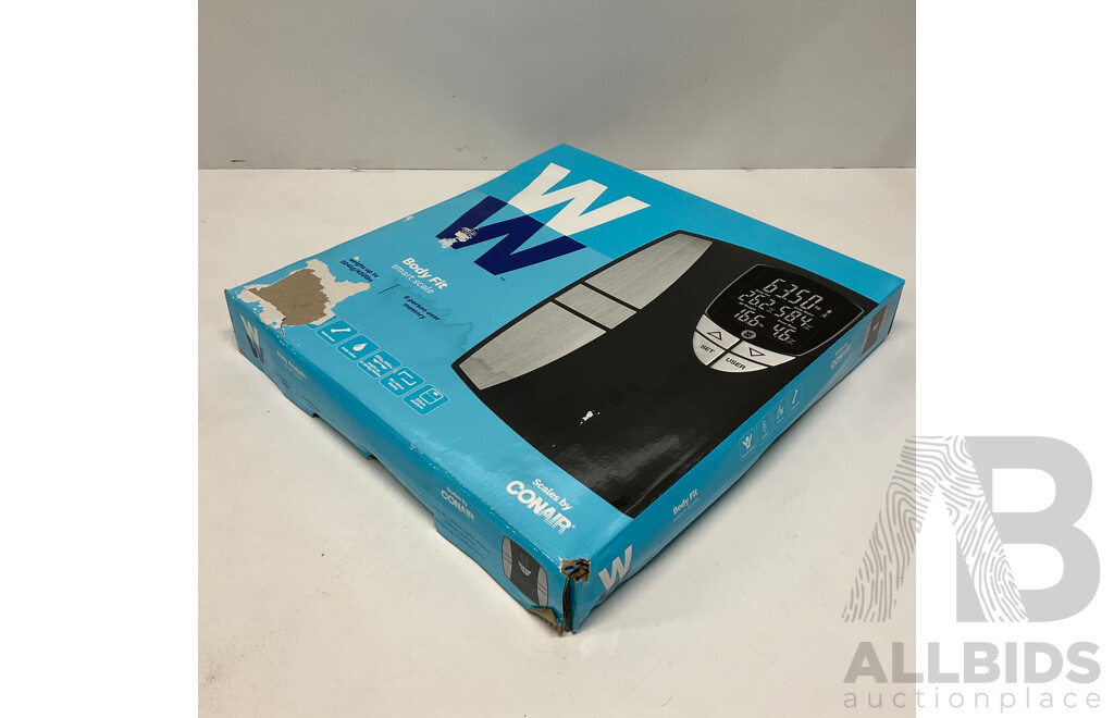 WW Bodyfit  WW800A Smart Scale & MEDISANA Body BS460 Analysis Scale  - Lot of 2 - Estimated Total ORP$188.00