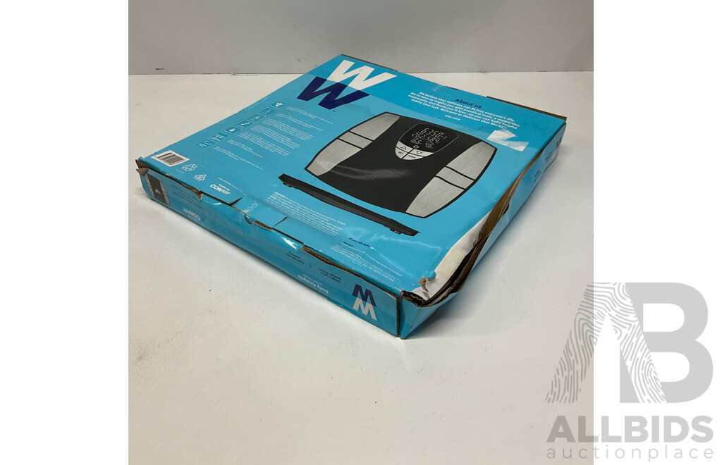 WW Bodyfit  WW800A Smart Scale & MEDISANA Body BS460 Analysis Scale  - Lot of 2 - Estimated Total ORP$188.00