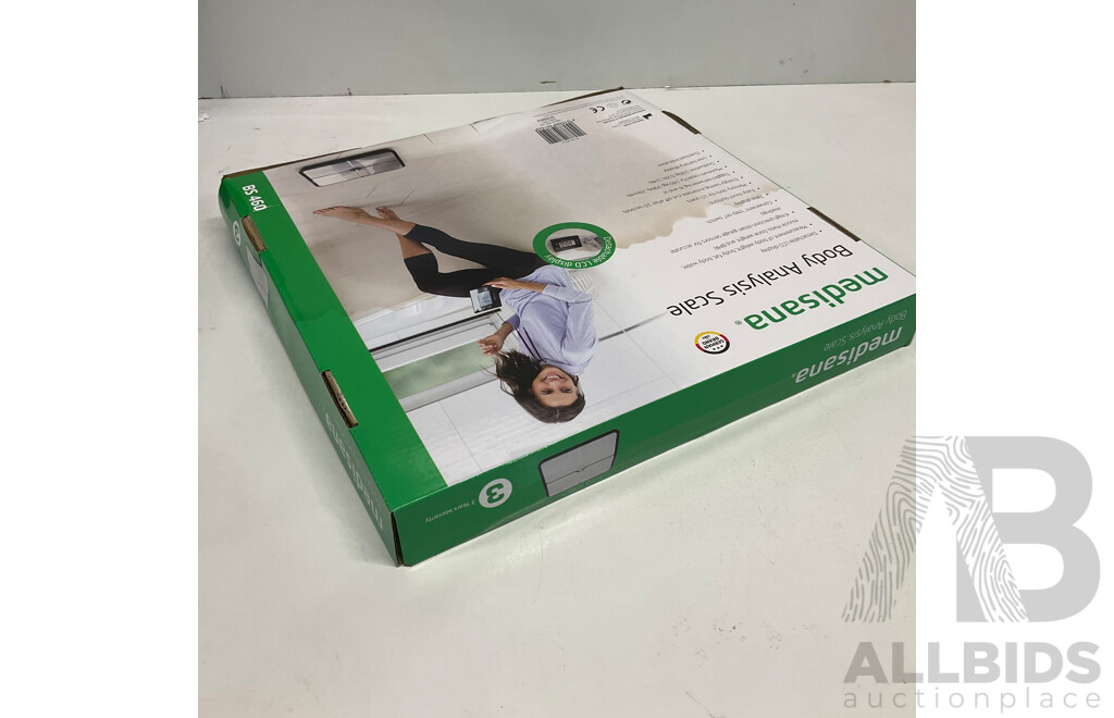 WW Bodyfit  WW800A Smart Scale & MEDISANA Body BS460 Analysis Scale  - Lot of 2 - Estimated Total ORP$188.00