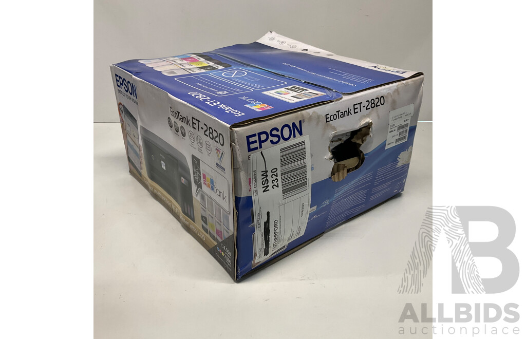 EPSON EcoTank ET-2820 Wireless All-in-One Printer - ORP $479.00