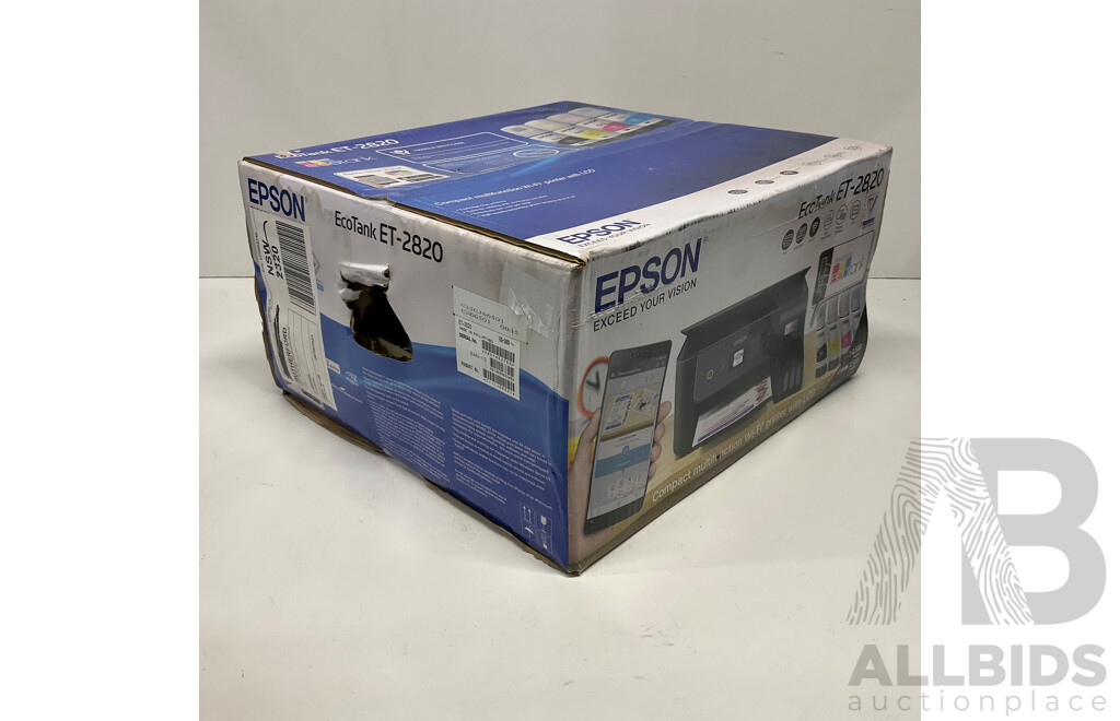 EPSON EcoTank ET-2820 Wireless All-in-One Printer - ORP $479.00