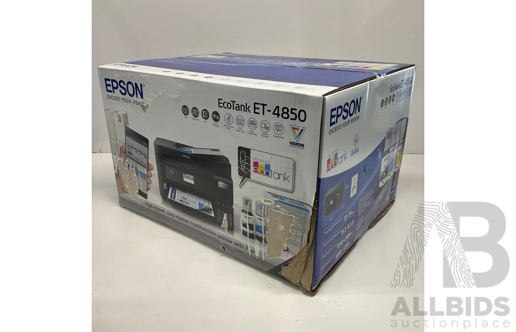 EPSON EcoTank ET-4850 Wireless All-in-One Printer - ORP $648.00