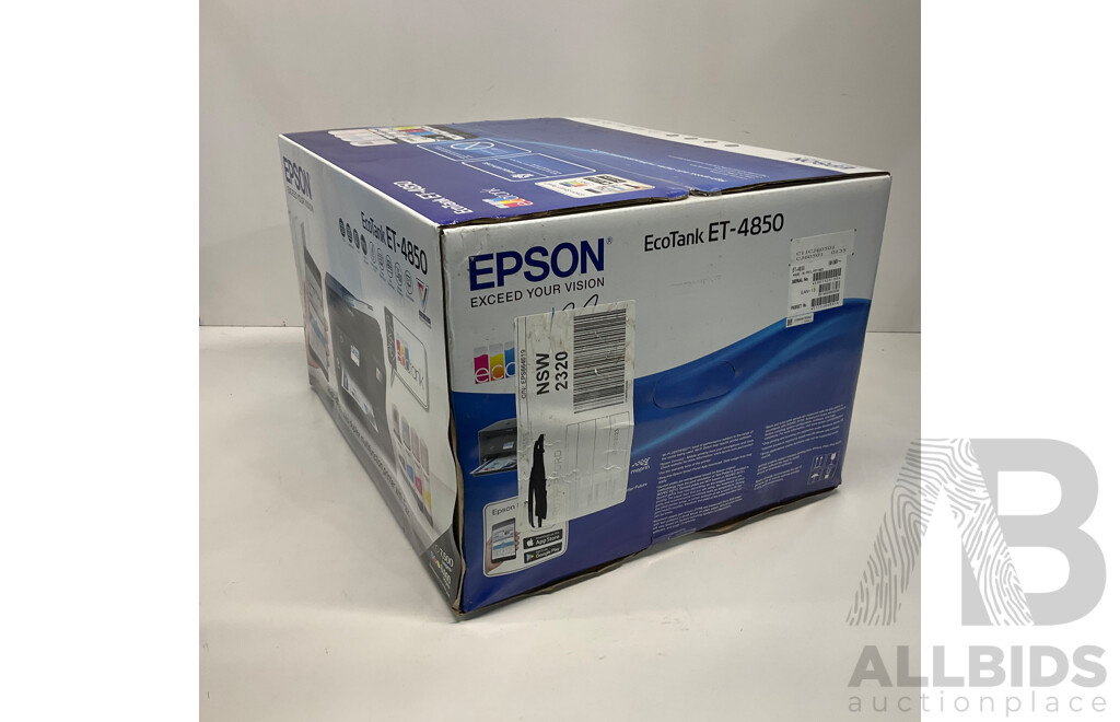 EPSON EcoTank ET-4850 Wireless All-in-One Printer - ORP $648.00