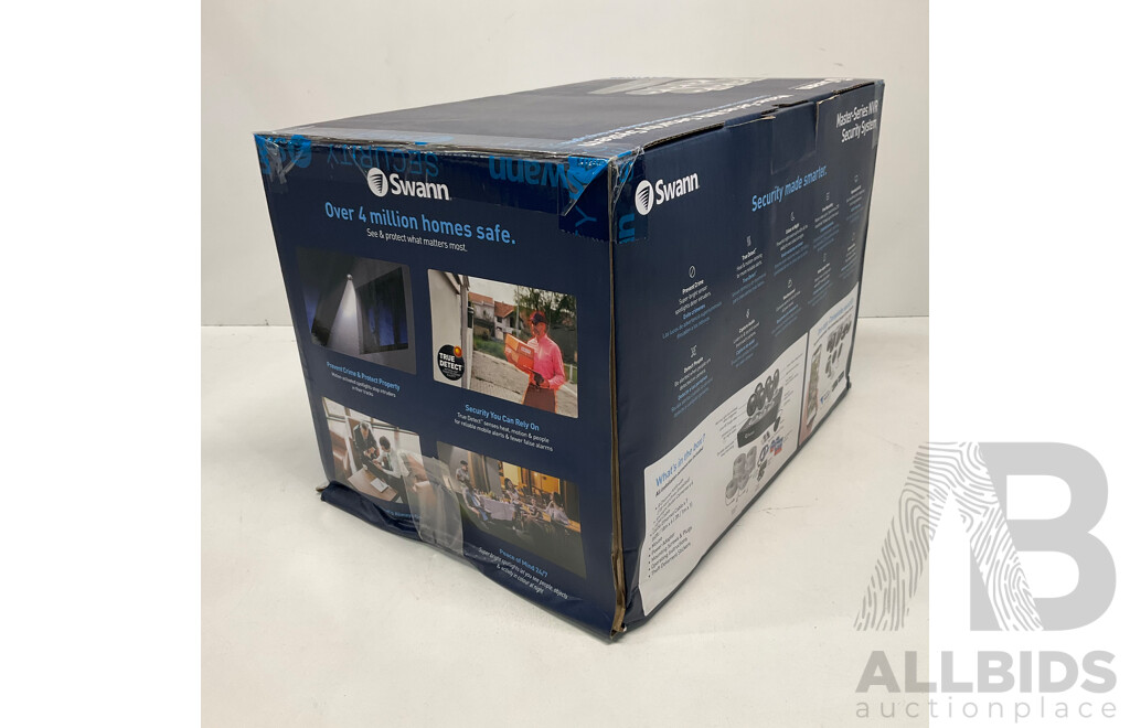 SWANN Master-Series 6 Camera 8 Channel NVR Security System - ORP $1238.00