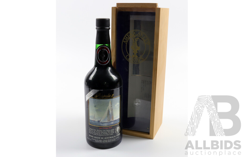 1978 Thomas Hardy and Sons America's Cup Classics Vintage Port in Presentation Box, 750ml