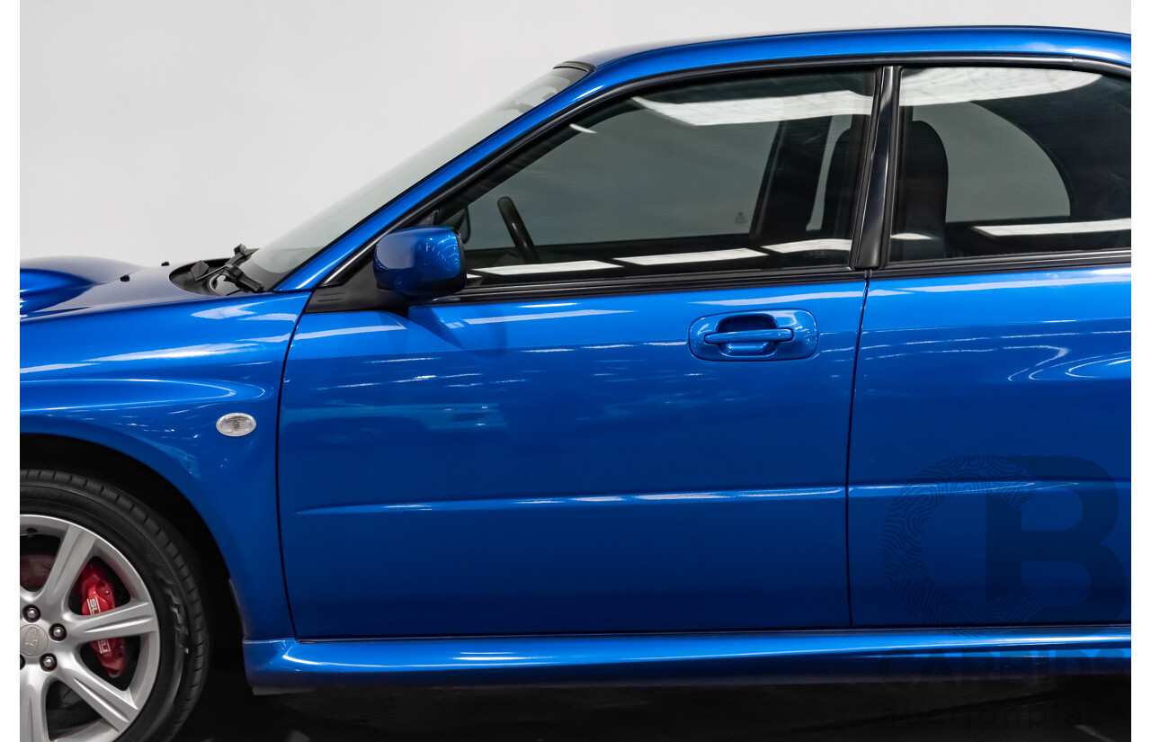 9/2005 Subaru Impreza WRX (AWD) MY06 4d Sedan World Rally Blue Turbo 2.5L