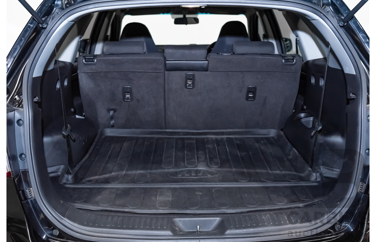 7/2013 Kia Sorento Si (4x4) XM MY13 4d Wagon Black Turbo Diesel 2.2L - 7 Seater