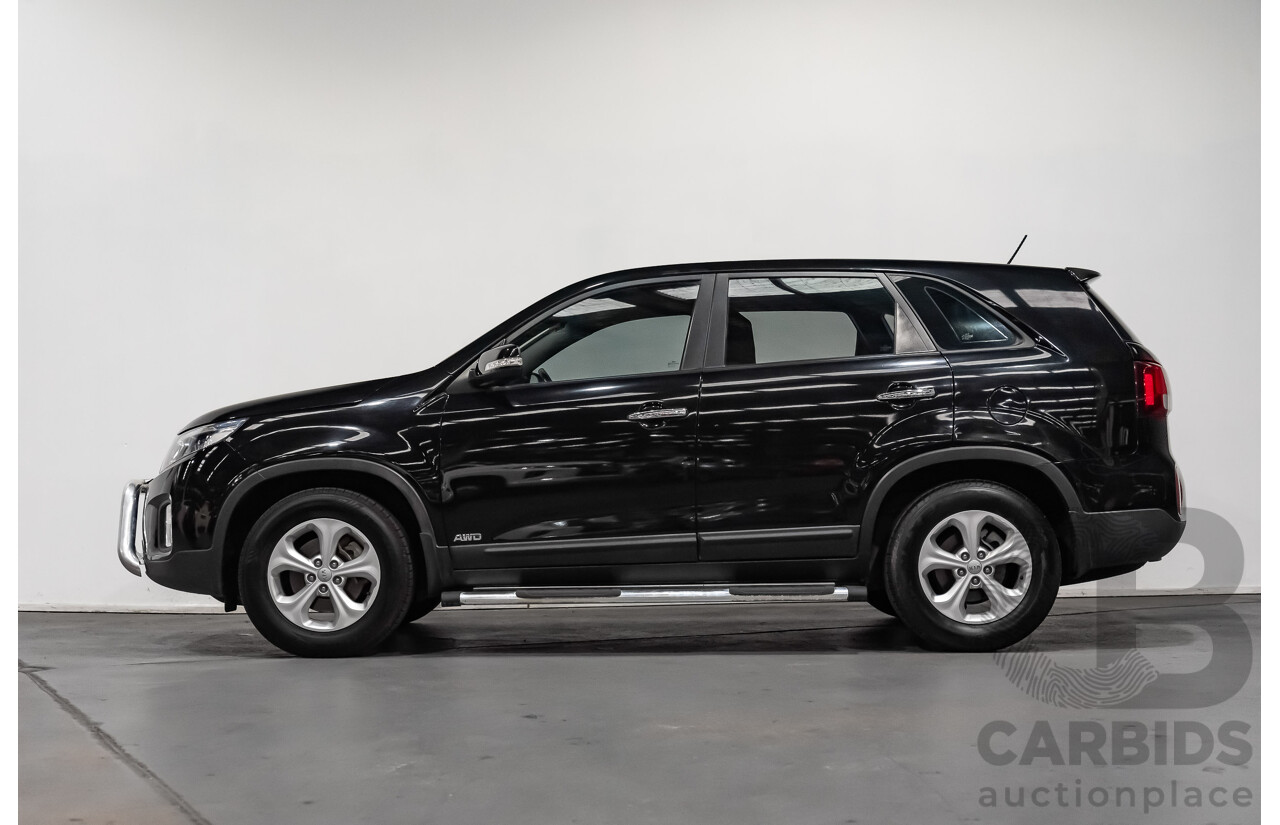 7/2013 Kia Sorento Si (4x4) XM MY13 4d Wagon Black Turbo Diesel 2.2L - 7 Seater