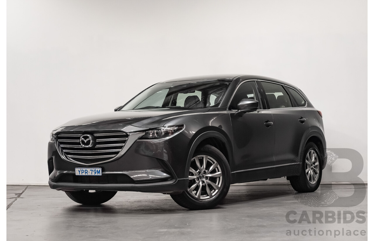 12/2017 Mazda CX-9 TC Touring MY18 (AWD) 4d Wagon Metallic Grey Turbo 2.5L - 7 Seater