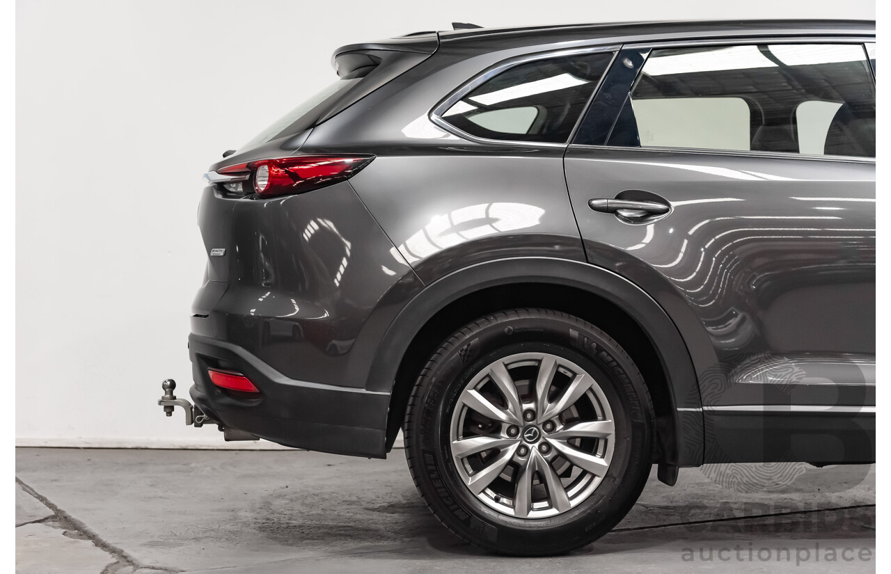 12/2017 Mazda CX-9 TC Touring MY18 (AWD) 4d Wagon Metallic Grey Turbo 2.5L - 7 Seater