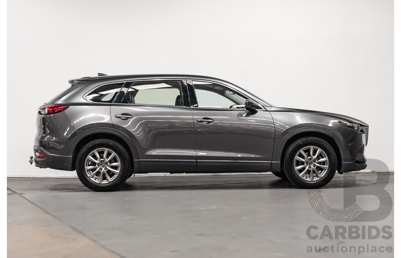 12/2017 Mazda CX-9 TC Touring MY18 (AWD) 4d Wagon Metallic Grey Turbo 2.5L - 7 Seater