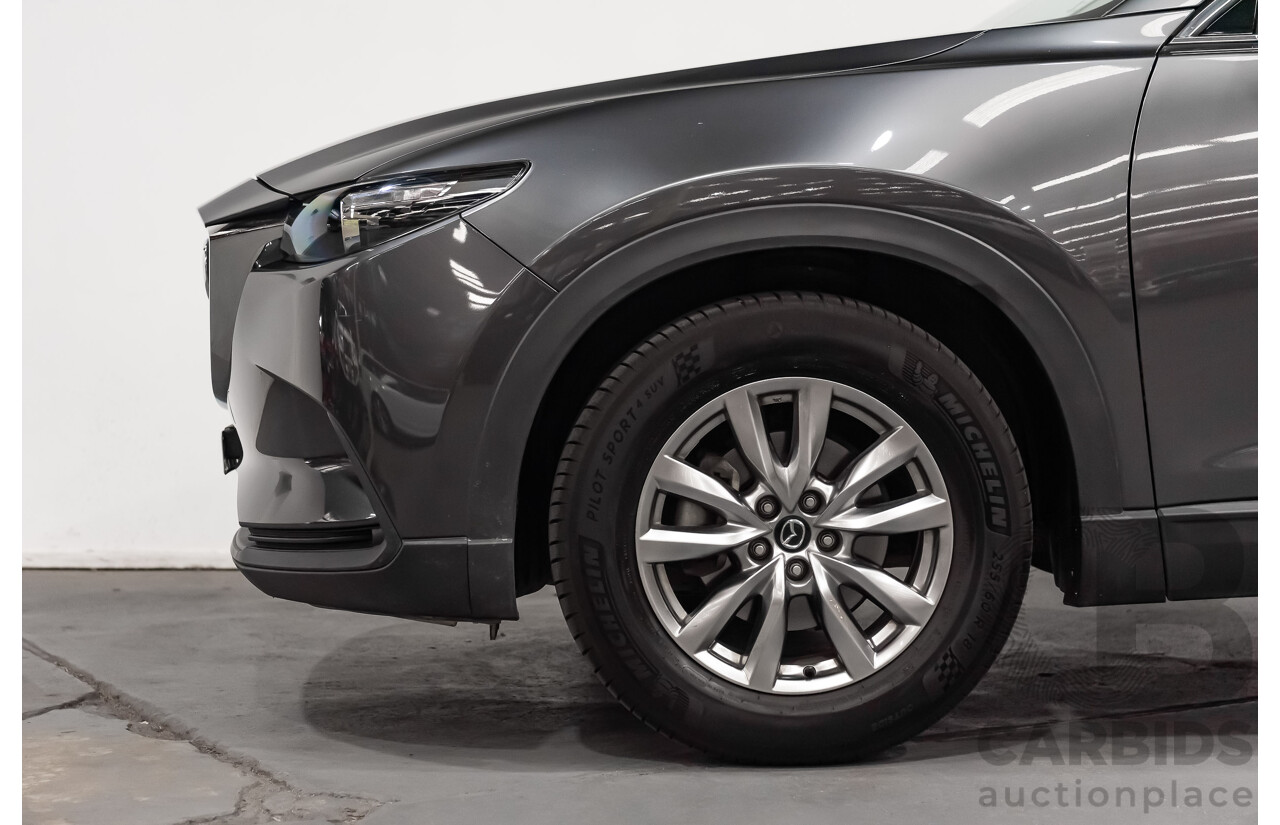 12/2017 Mazda CX-9 TC Touring MY18 (AWD) 4d Wagon Metallic Grey Turbo 2.5L - 7 Seater