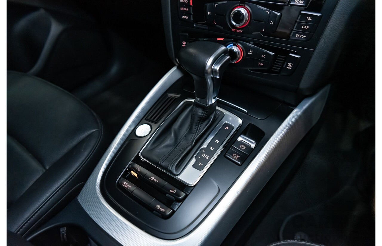 2/2013 Audi Q5 2.0 TFSI Quattro (AWD) 8R MY13 4d Wagon Black Turbo 2.0L