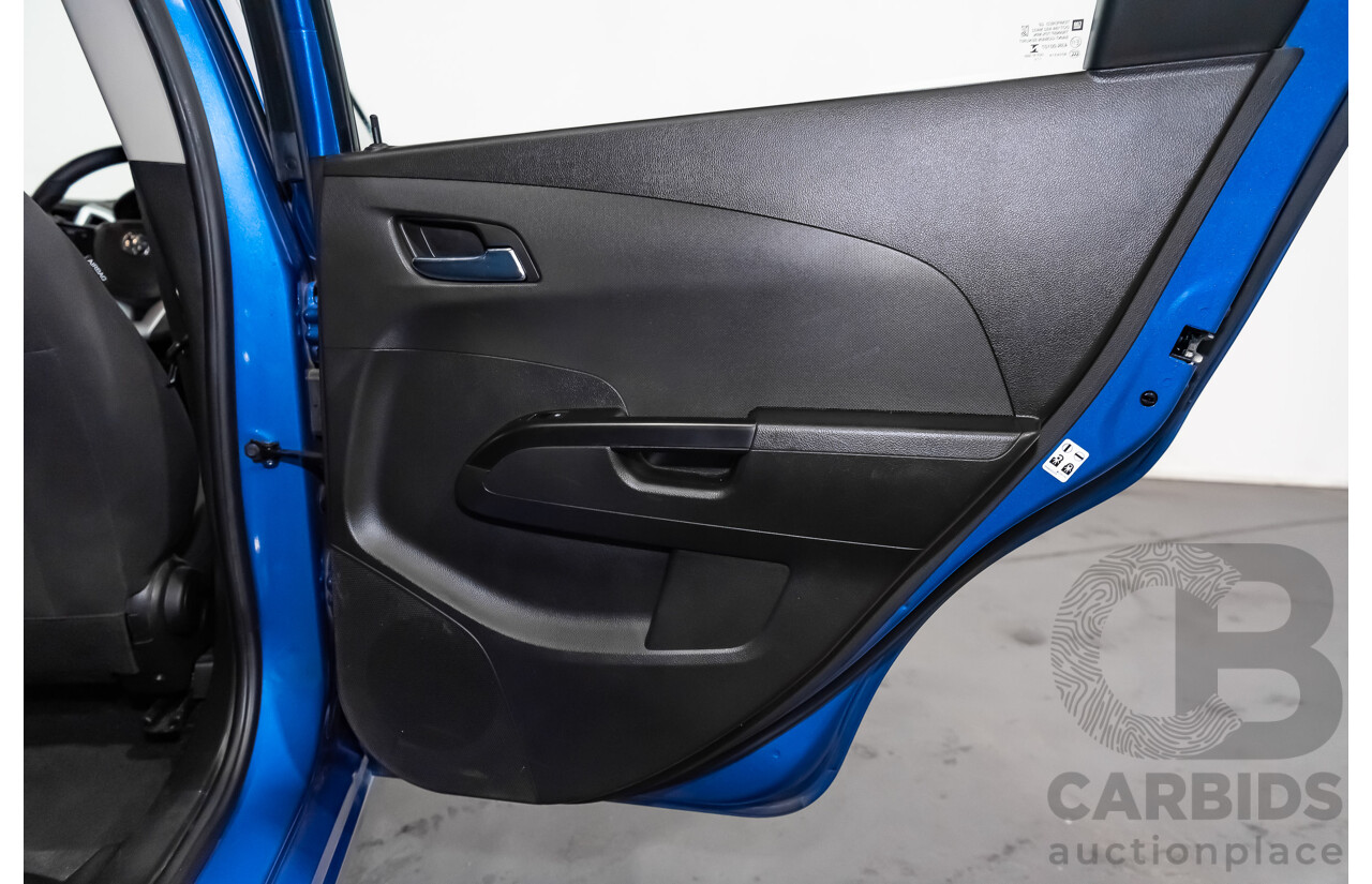 01/2017 Holden Barina LS TM MY17 4d Hatch Boracay Blue Metallic 1.6L