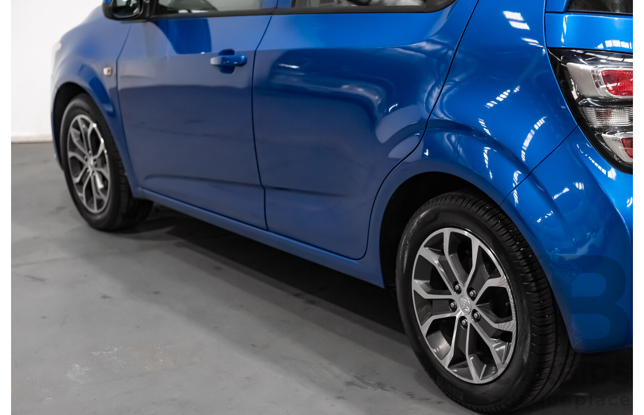 01/2017 Holden Barina LS TM MY17 4d Hatch Boracay Blue Metallic 1.6L