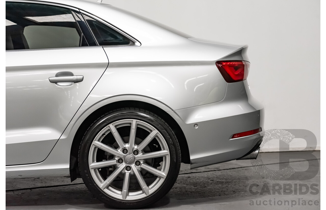 5/2014 Audi A3 1.8 TFSI Ambition Quattro (AWD) 8V MY14 4d Sedan Metallic Silver Turbo 1.8L