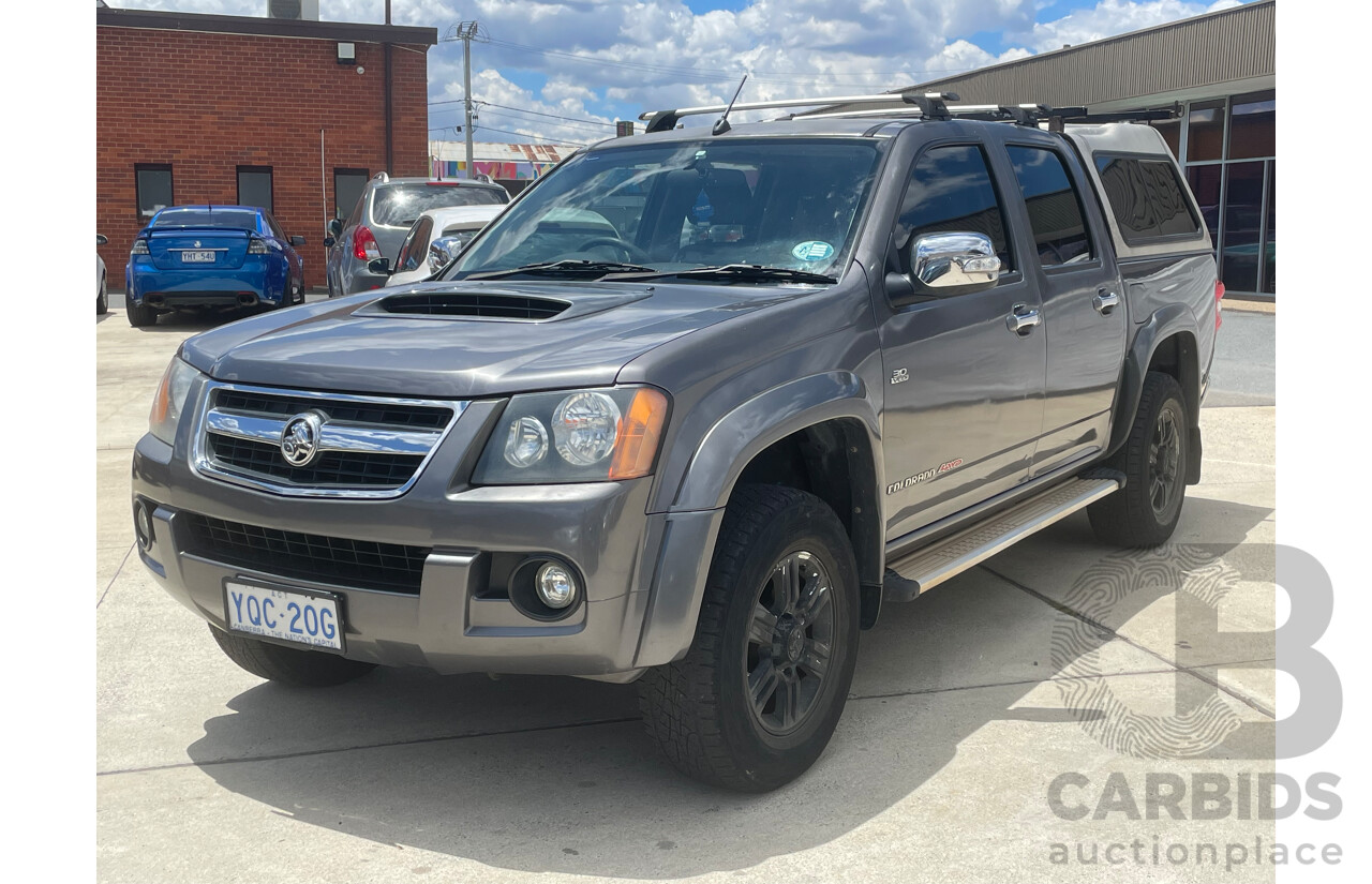 12/2011 Holden Colorado LT-R (4x4) RC MY11 Dual Cab P/Up Grey 3.0L