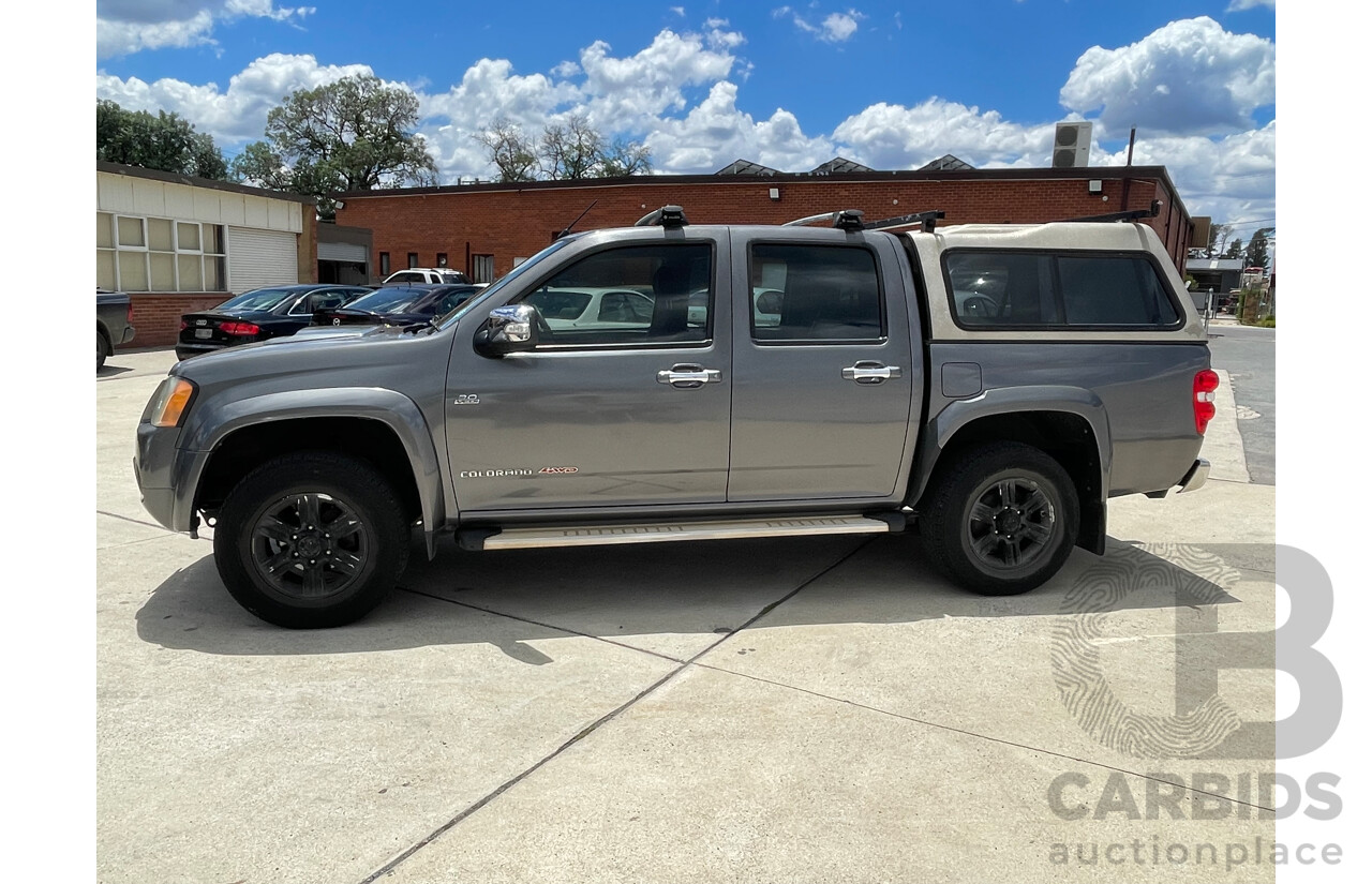 12/2011 Holden Colorado LT-R (4x4) RC MY11 Dual Cab P/Up Grey 3.0L