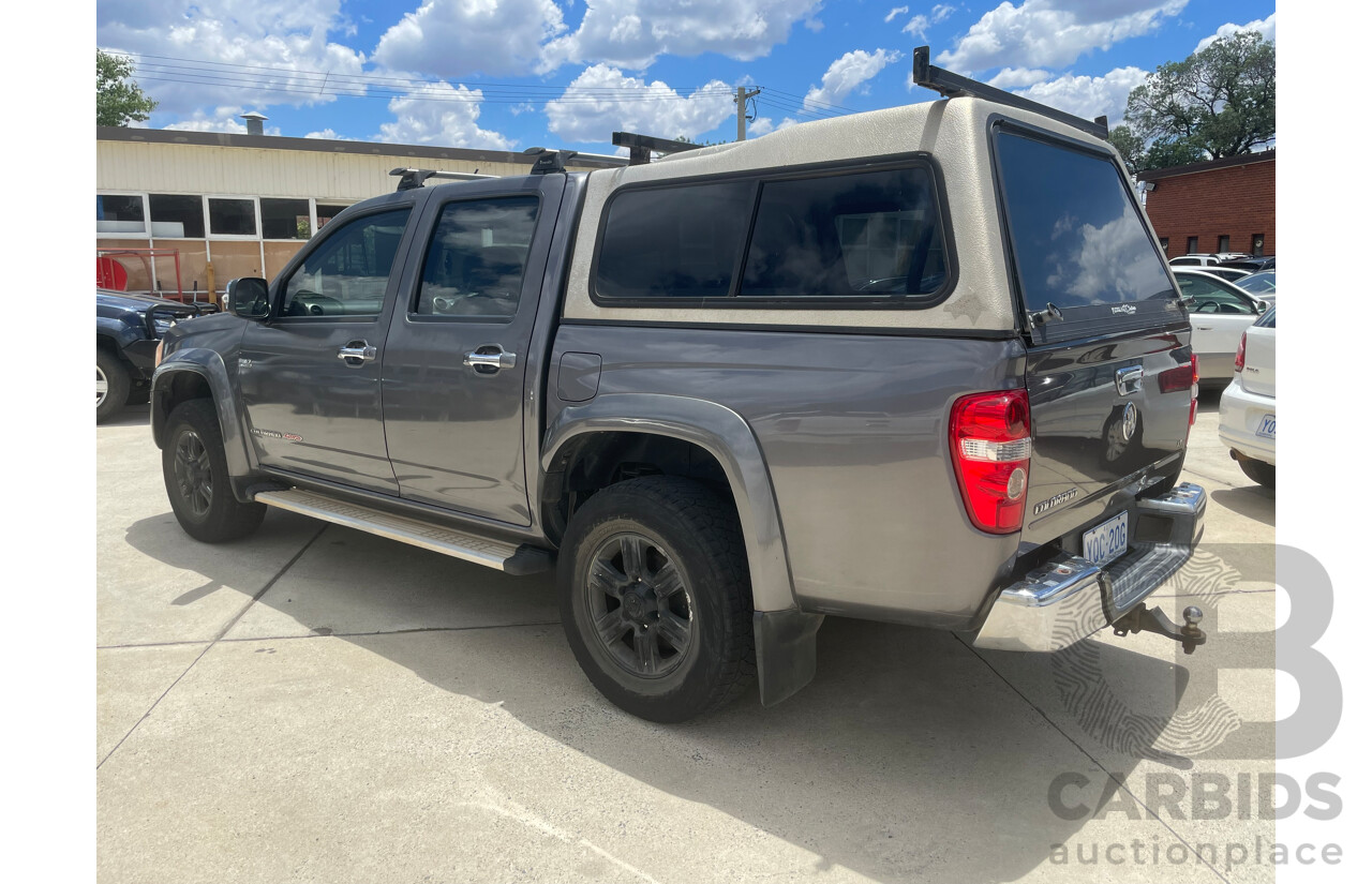 12/2011 Holden Colorado LT-R (4x4) RC MY11 Dual Cab P/Up Grey 3.0L