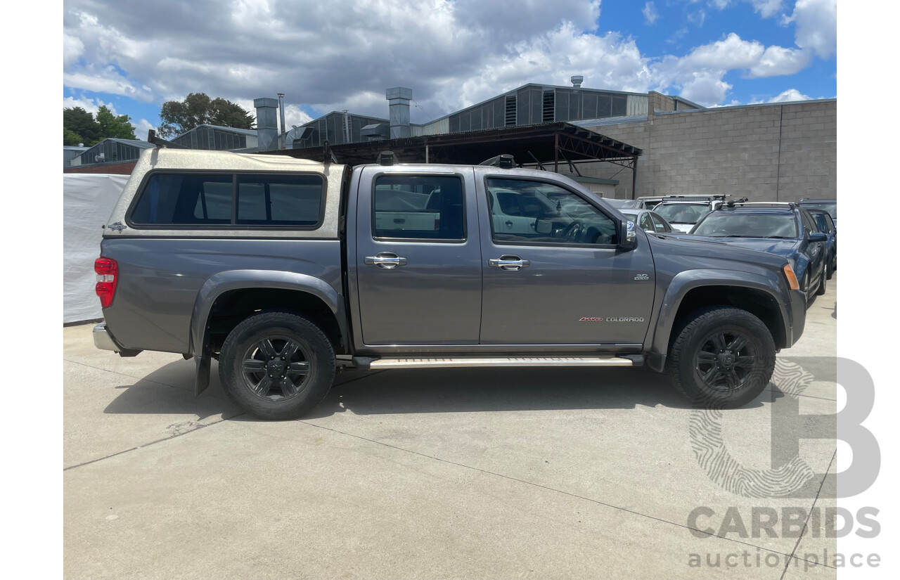 12/2011 Holden Colorado LT-R (4x4) RC MY11 Dual Cab P/Up Grey 3.0L