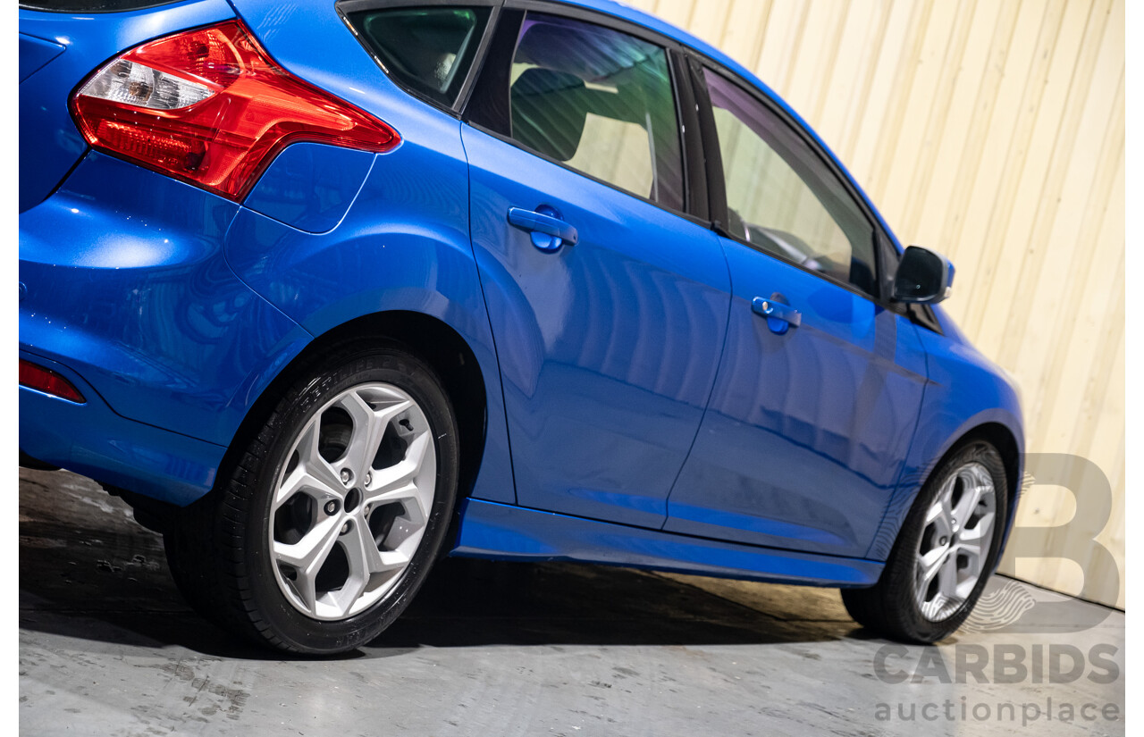 9/2013 Ford Focus Sport LW MK2 5d Hatchback Blue 2.0L