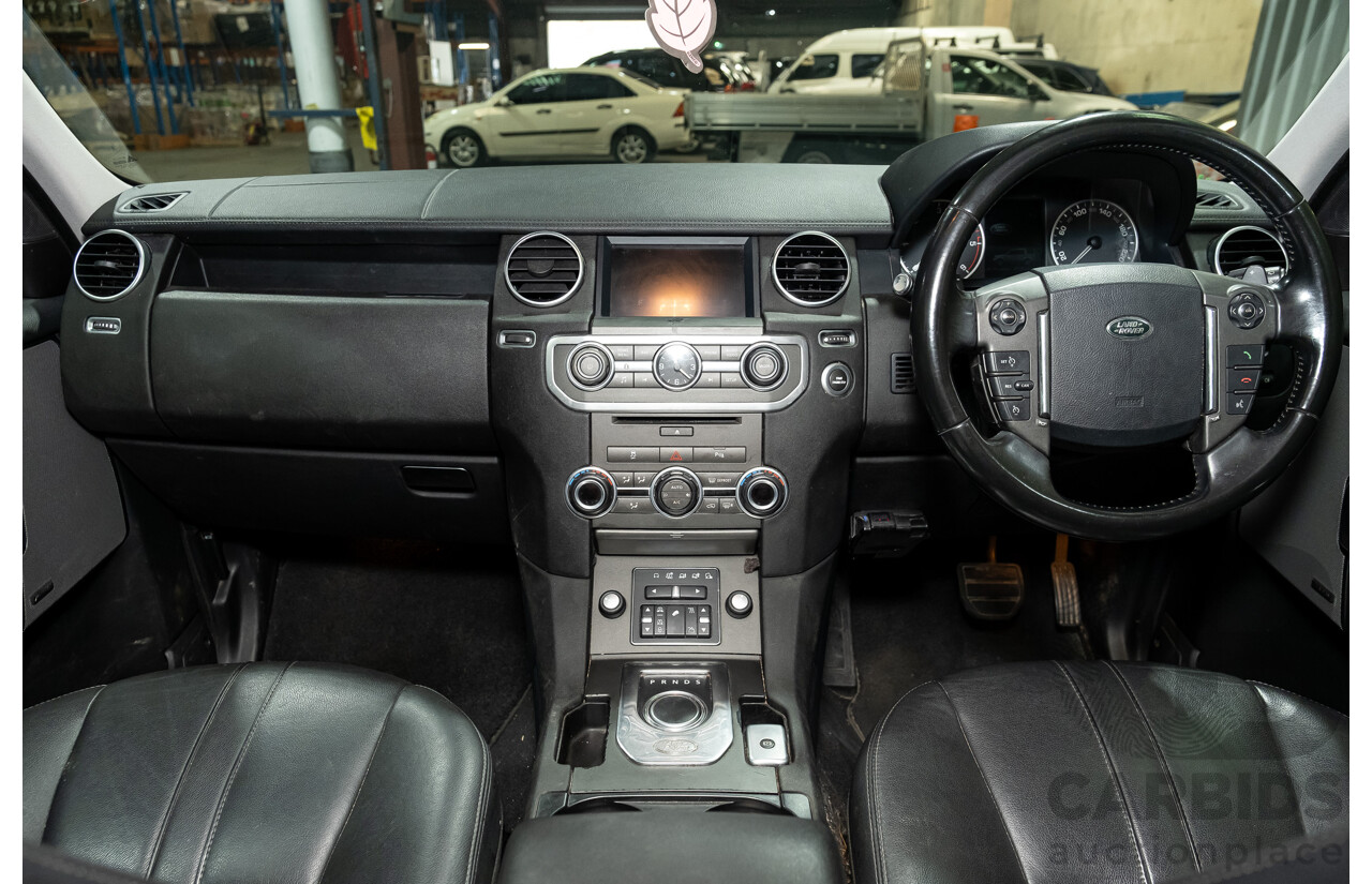 12/2016 Land Rover Discovery 4 3.0 TDV6 MY16 4d Wagon Ultimate Black Metallic V6 Turbo Diesel 3.0L - 7 Seater