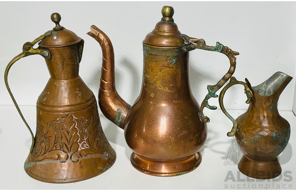Quantity of Varied and Vintage Copperware