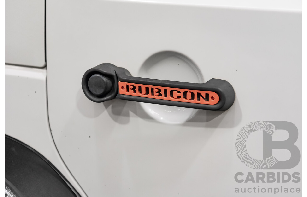 3/2011 Jeep Wrangler Unlimited Rubicon (4x4) JK MY11 4d Softtop White 3.8L - Modified
