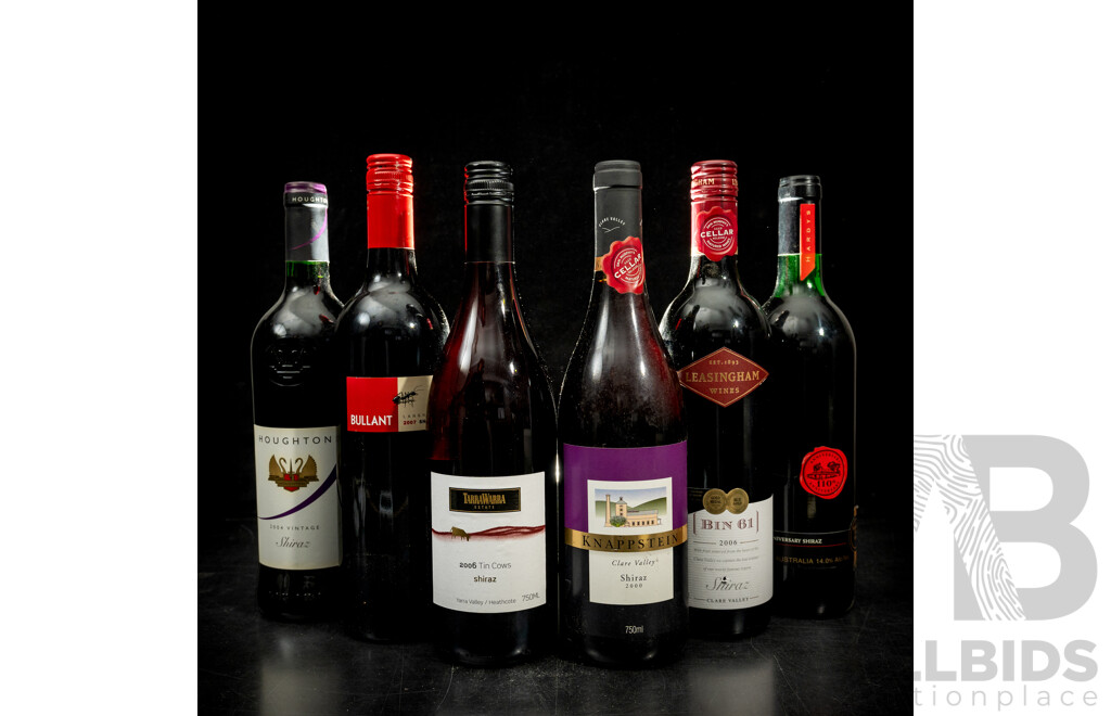 Mixed Australian Shiraz Lot (6)