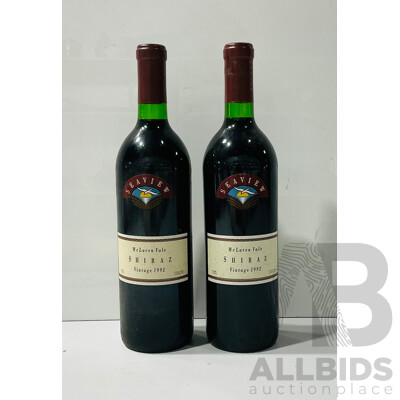 Seaview McLaren Vale Shiraz Vintage 1992 X 2