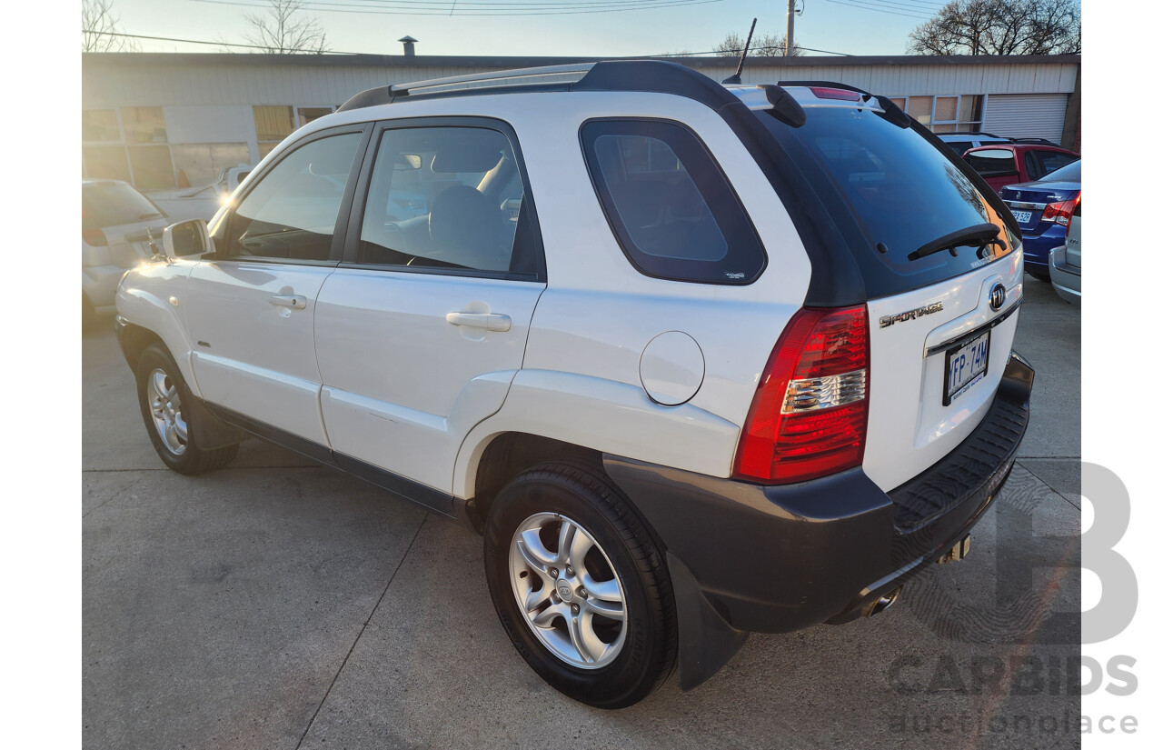 12/2008 Kia Sportage EX-L (limited) (4x4) KM 4d Wagon White 2.0L