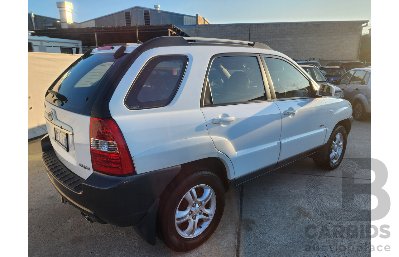 12/2008 Kia Sportage EX-L (limited) (4x4) KM 4d Wagon White 2.0L