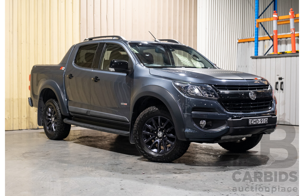 5/2020 Holden Colorado Z71 (4x4) RG MY20 Dual Cab Utility Metallic Grey Turbo Diesel 2.8L