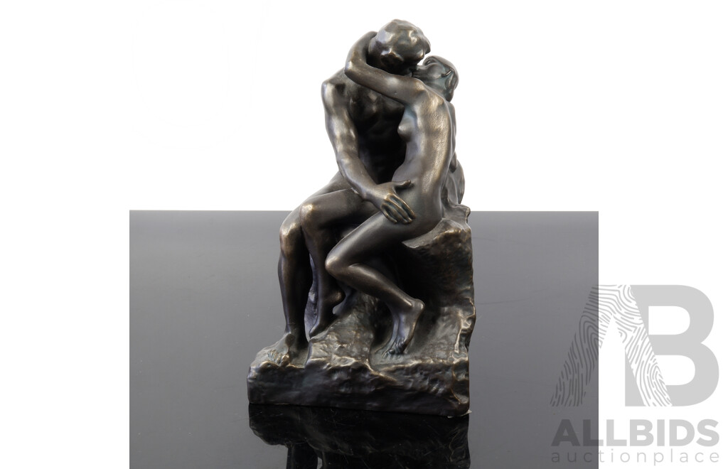 Bronze Reproduction, Rodin, the Kiss