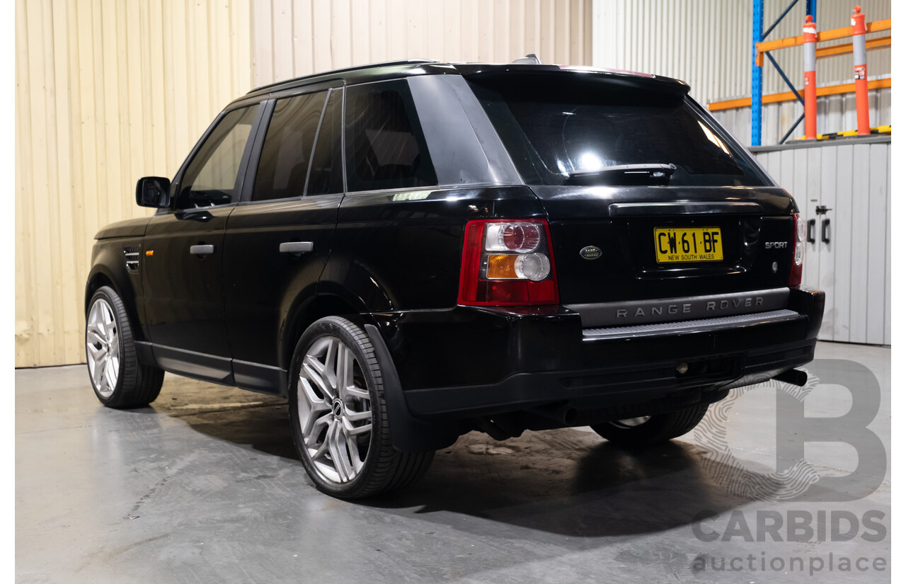 12/2006 Land Rover Range Rover Sport TDV6 (4x4) 4d Wagon Black Turbo Diesel 2.7L